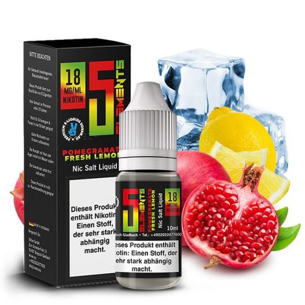5Elements - Pomegrenate Lemon - Nikotinsalz Liquid 18mg/ml