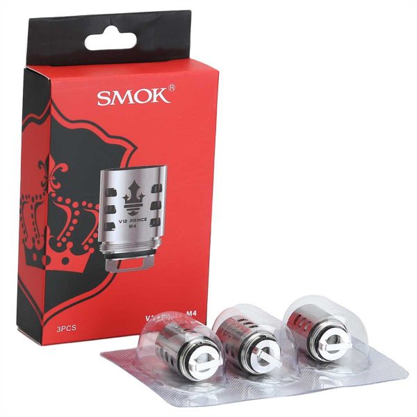 Smok V12 P-Q4 Heads 0,4 Ohm (3 Stück pro Packung)