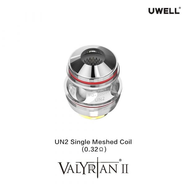 Uwell Valyrian 2 UN2 Single Mesh Heads 0,32 Ohm (2 Stück pro Packung)