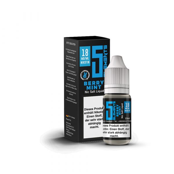 5Elements - Berry Mint - Nikotinsalz Liquid 18mg/ml