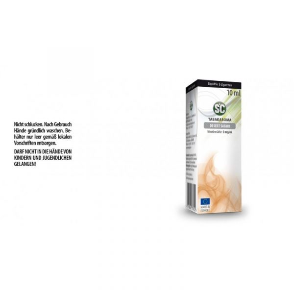 SC Liquid - Desert Safari Tabak E-Zigaretten Liquid 3 mg/ml