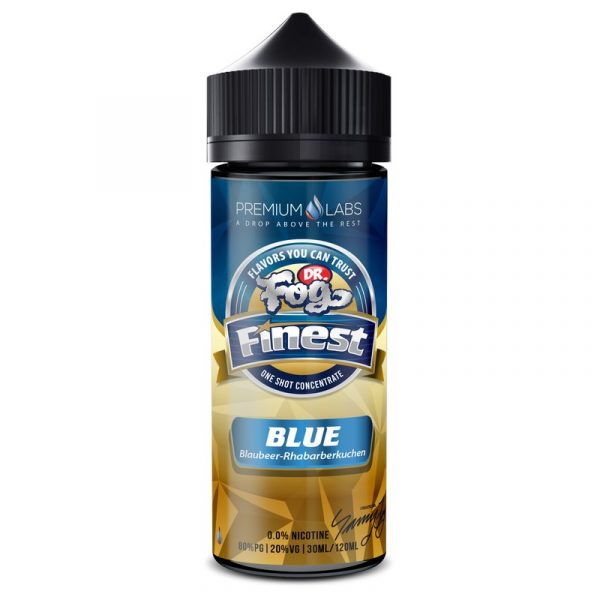Dr. Fog Finest Blue Blaubeer Rhabarberkuchen