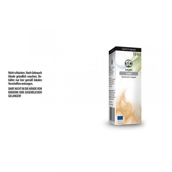 SC Liquid - Cookie E-Zigaretten Liquid 6 mg/ml