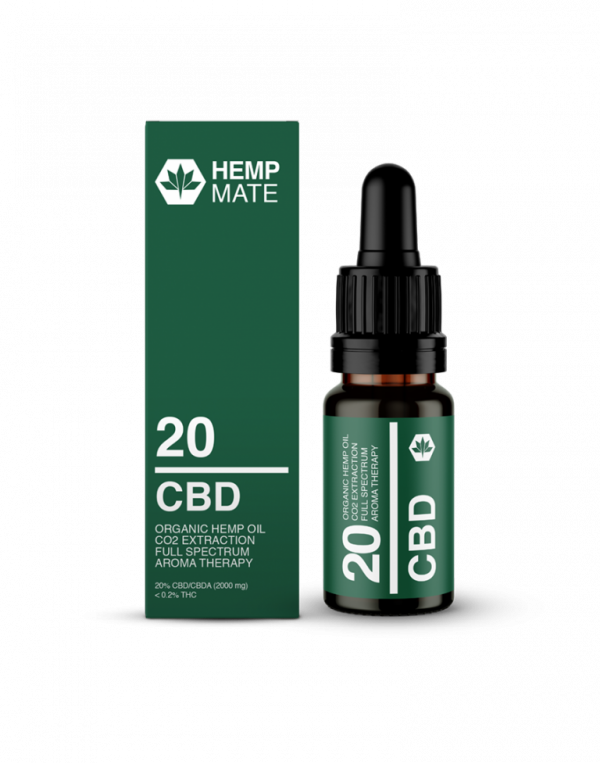HempMate 20 CBD Oil (2000mg)