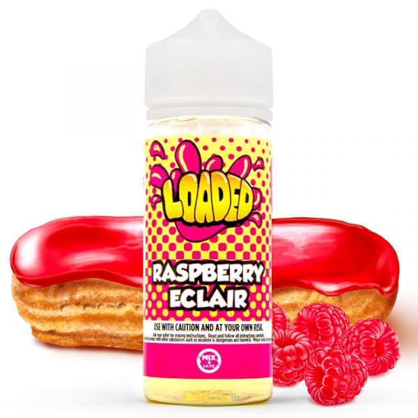 Loaded Raspberry Eclair