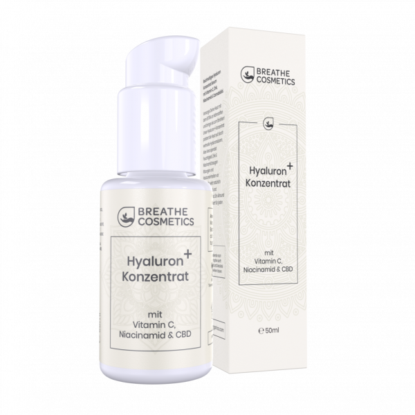 CBD Hyaluronsäure Serum mit Vitamin C & Niacinamid - Breathe Organics
