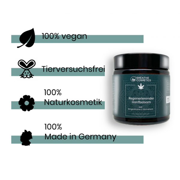 Regenerierende CBD Creme mit Ringelblume - 100ml – Bild 3