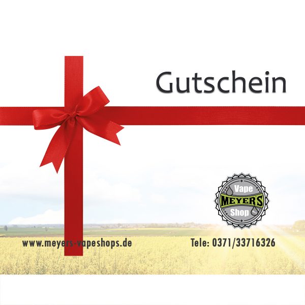 Meyer's Vapeshops Gutschein