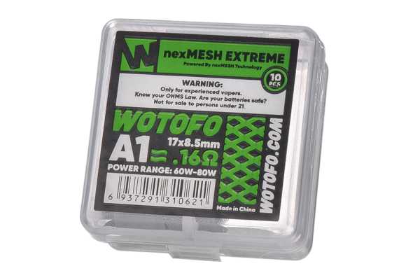 Wotofo nexMESH Extreme A1 Coil 0,16 Ohm (10 Stück pro Packung)