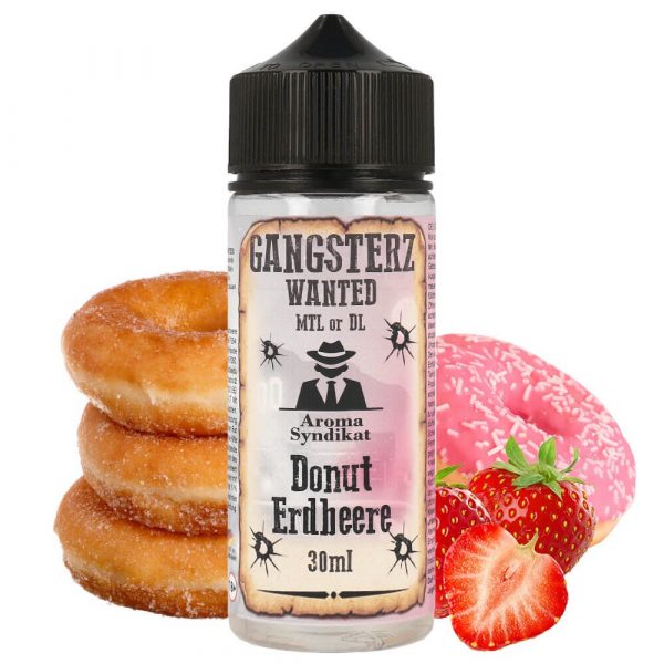 Gangsterz - Aroma Donut Erdbeere 30ml