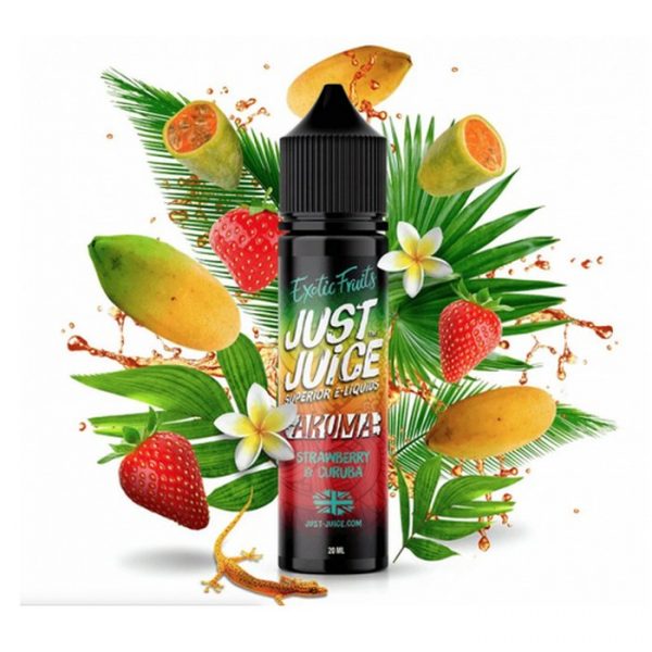 Just Juice Strawberry & Curuba 20ml in 60ml Flasche