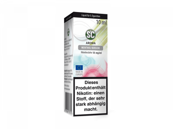 SC Liquid - Menthol-Kirsche E-Zigaretten Liquid 3 mg/ml