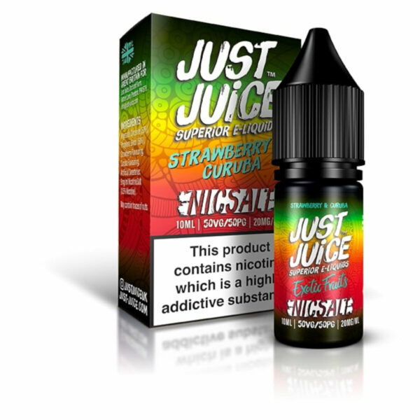 Just Juice - Strawberry & Curuba - Nikotinsalz Liquid 20mg/ml