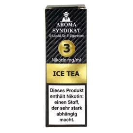 Aroma Syndikat e-Liquid Pfirsich Ice Tea 3mg/ml