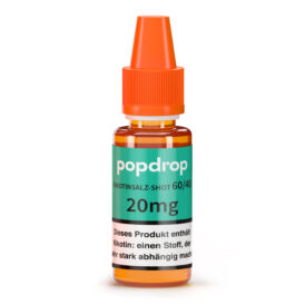 Popdrop Nikotinsalz Shot 60VG/40PG - 20 mg - 10 ml