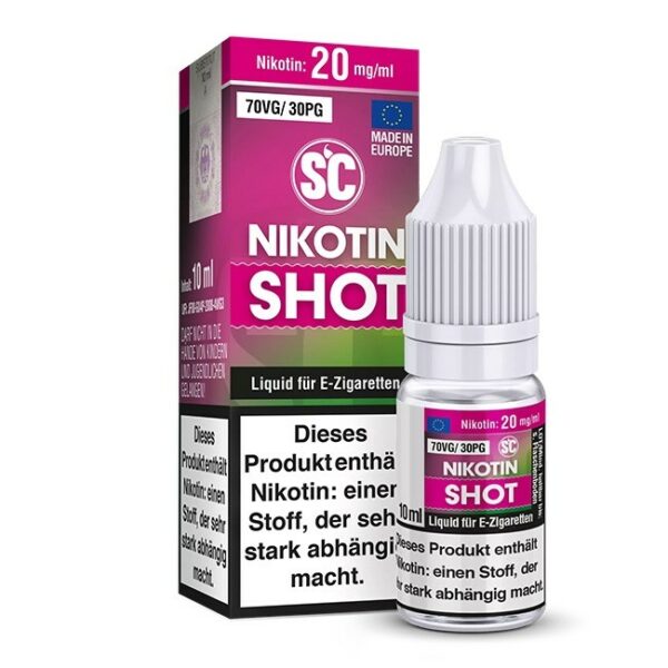 SC Nikotinshot 70VG 30 PG 20 mg