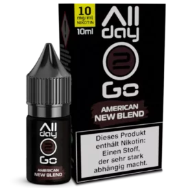 Allday2Go American New Blend Hybrid Nikotinsalz e-Liquid 10mg/ml