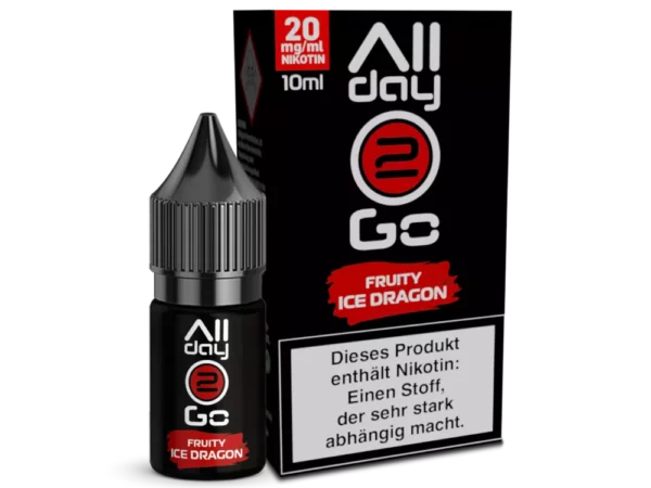 Allday2Go Brainmint Hybrid Nikotinsalz e-Liquid 20mg/ml