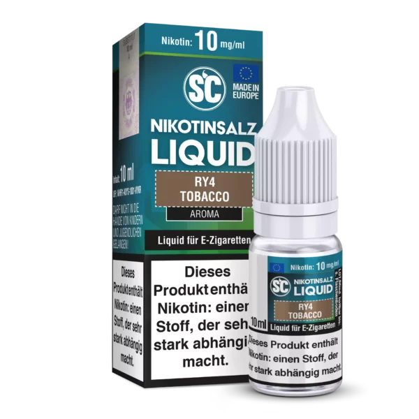 SC Liquid RY4 Tobacco Nikotinsalz Fertigliquid