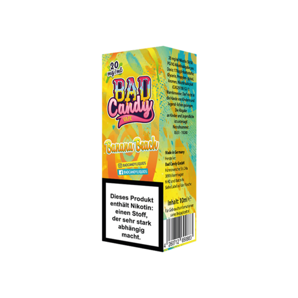 Bad Candy - Banana Beach - Nikotinsalz Liquid