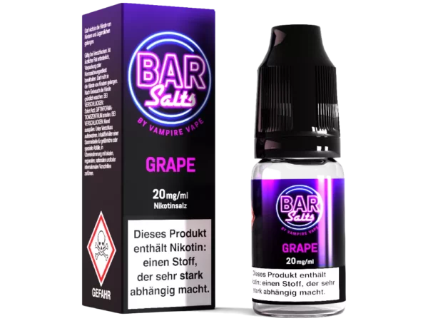 Vampire Vape Bar Salts Nikotinsalz Liquid Grape