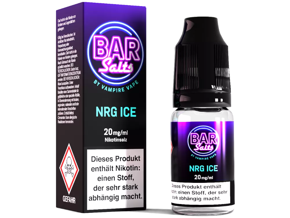 Vampire Vape Bar Salts Nikotinsalz Liquid NRG Ice
