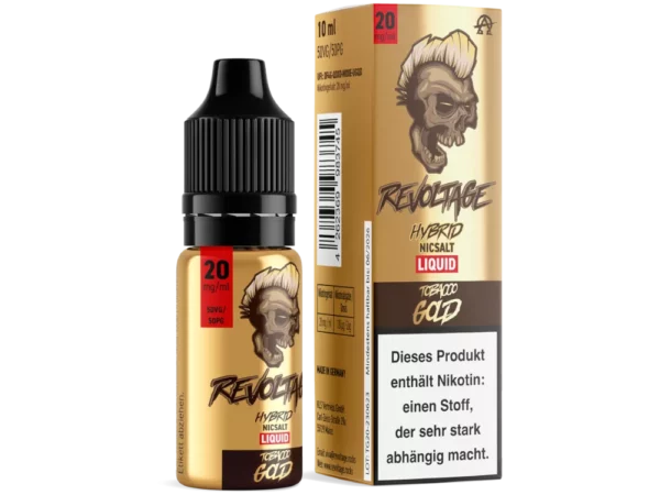Revoltage Hybrid Nikotinsalt Tobacco Gold Fertigliquid 10 ml