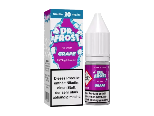 Dr. Frost - Ice Cold - Grape Nikotinsalz 20 mg/ml