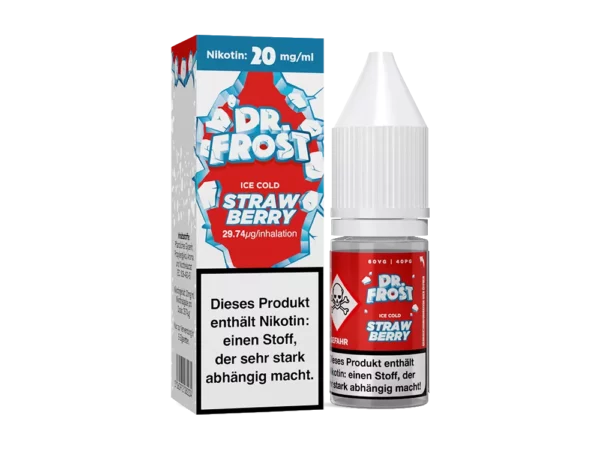 Dr. Frost - Ice Cold - Strawberry Nikotinsalz 20 mg/ml