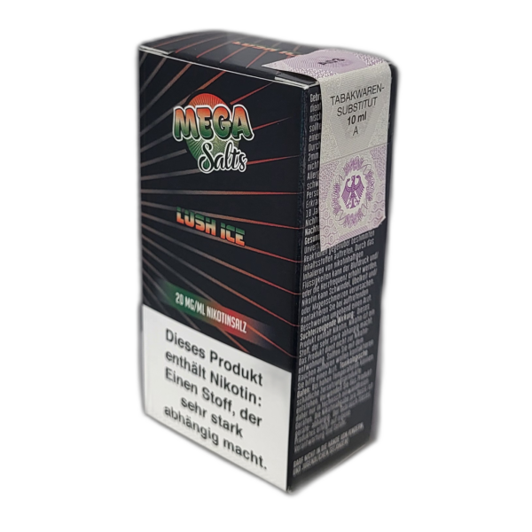 Mega Salts - Lush Ice - Nikotinsalz-Liquid - 10 ml