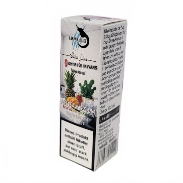 Hayvan Juice - Arbayszam - Nikotinsalz Liquid - 10 ml