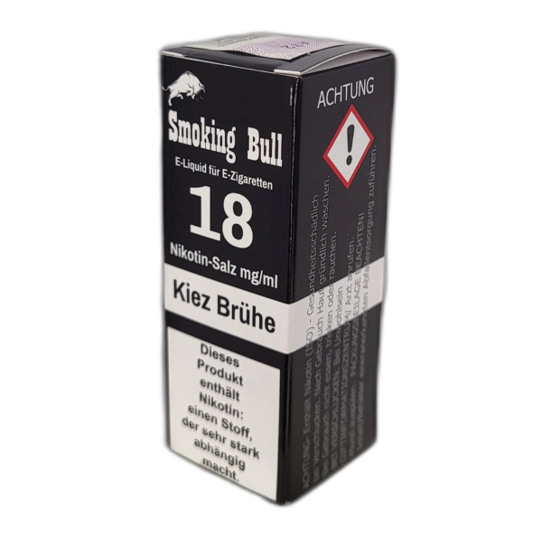 Smoking Bull - Kiez Brühe - 18 mg/ml - Nikotinsalz-Liquid