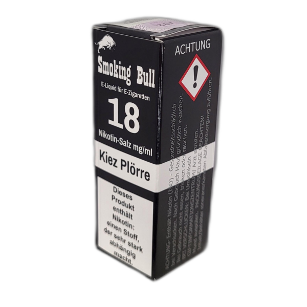 Smoking Bull - Kiez Plörre - 18 mg/ml - Nikotinsalz-Liquid