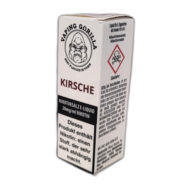 Vaping Gorilla - Kirsche - Nikotinsalz
